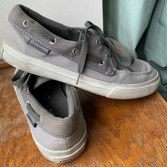 Converse Canvas Boat Shoes - Picture 1 of 3